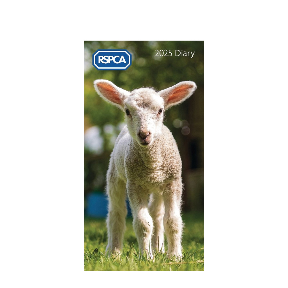 RSPCA Slim Diary Two Week to View 2025